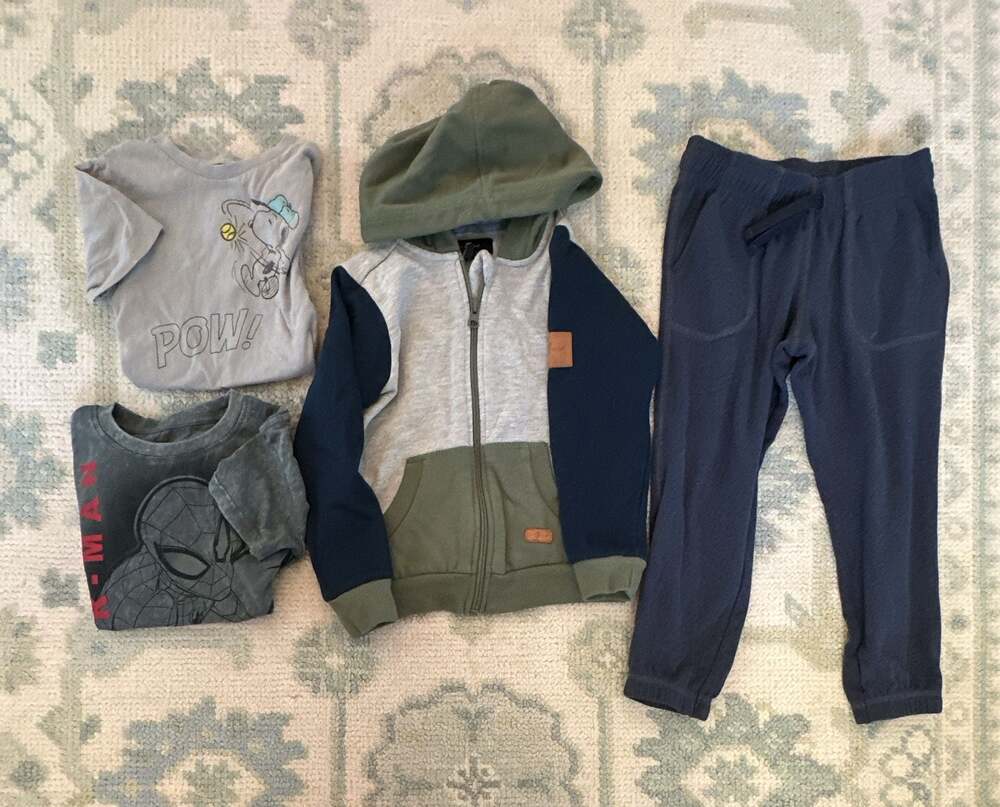 4T Boys  BTS Bundle Including 7 For All Mankind Hoodie +